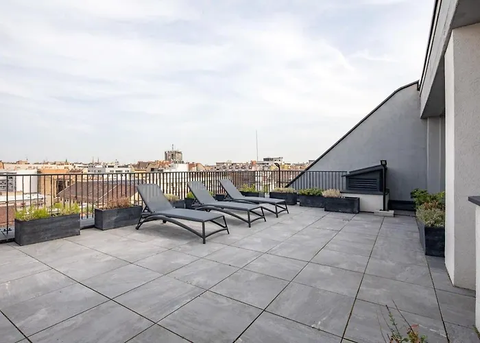 Apartment Rooftop Access - French Balcony - *